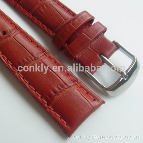 red leather nato watch straps